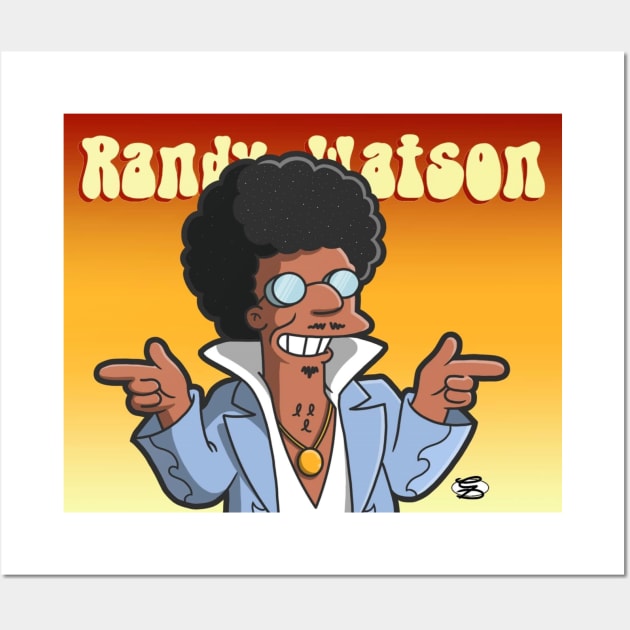 Randy Watson Disco Stu Wall Art by GarryDeanArt